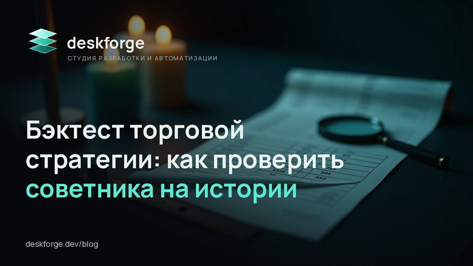 Бэктест торговой стратегии: как проверить советника на истории